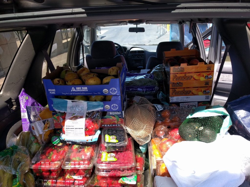 A colourful array of produce pickup