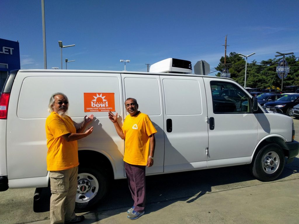 Ken pon paddy picking up the gmc van