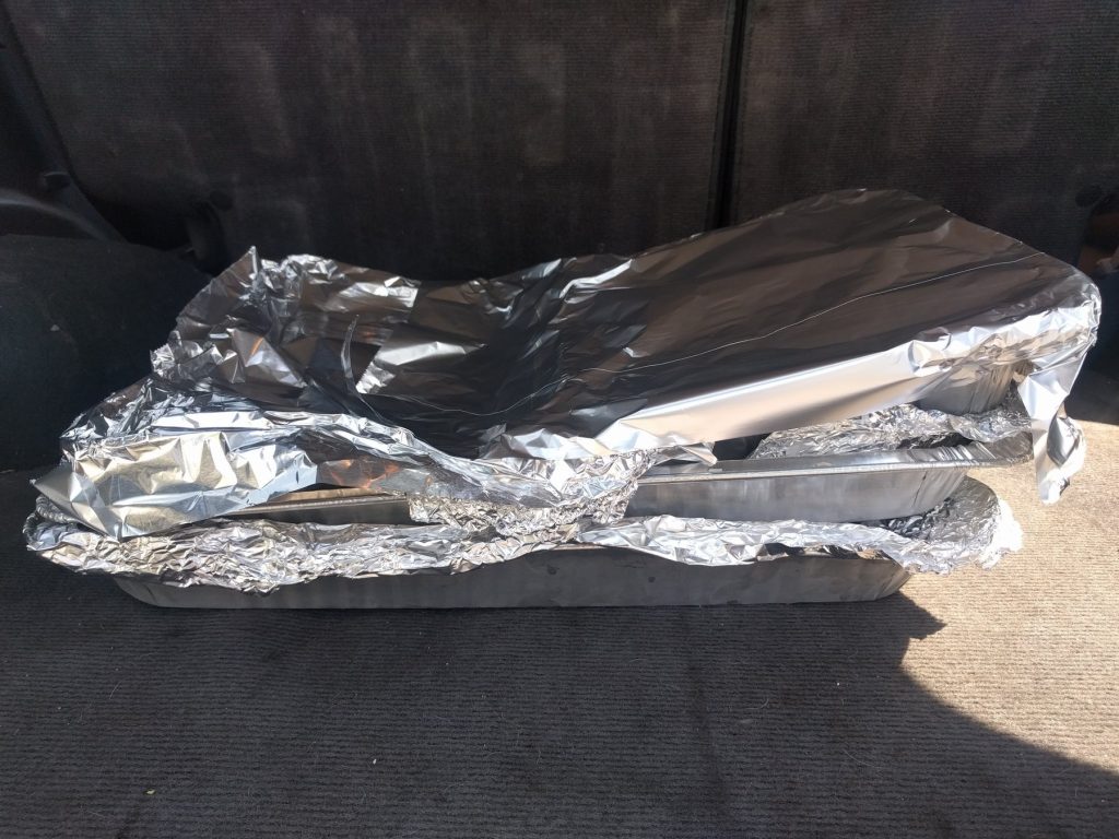 Our very first catering surplus pickup