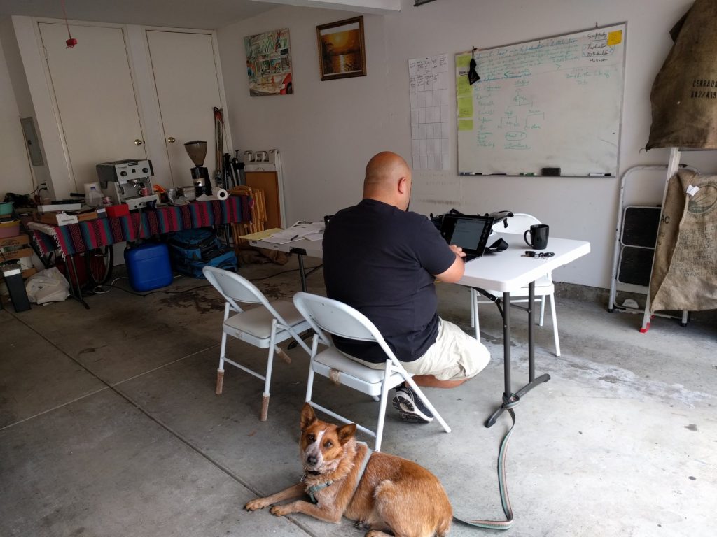 This is how daily bowl was started in a garage